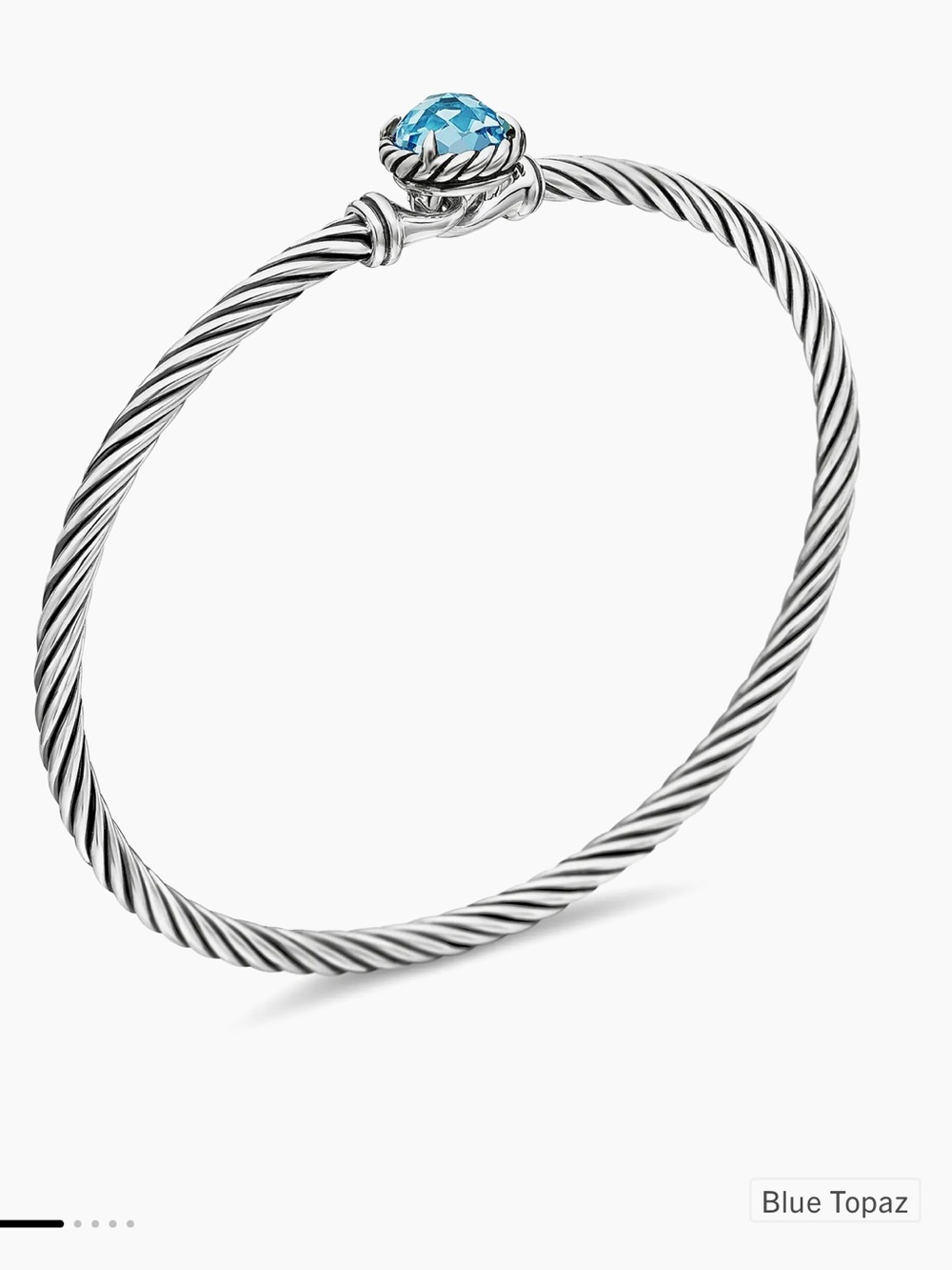 David Yurman Petite Chatelaine Bracelet in Sterling Silver